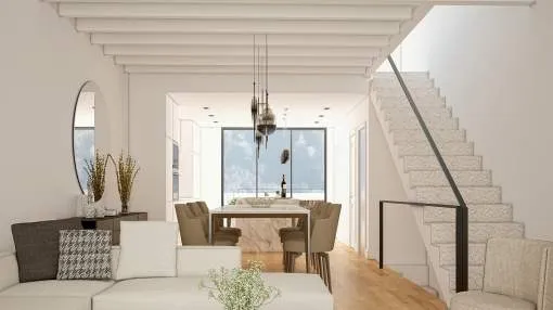 Refurbished townhouse with sea views in Santa Catalina Refurbished townhouse with sea views in Santa Catalina